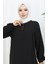 Robalı Elbise 4109-02 Siyah 3