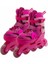 Nessiworld Rising Sports Inline 4 Teker Paten Pembe Payetli 1