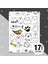 Kedi Sticker Seti, Sevimli Kediler Sticker Seti, 17 Adet Kedi Etiket 1