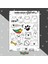 Kedi Sticker Seti, Sevimli Kediler Sticker Seti, 17 Adet Kedi Etiket 2