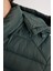 Su İtici Hafif Şişme Mont Slim Fit Dar Kesim Kapüşonlu Fermuarlı Cepli Mevsimlik N4661AZ24AU 8