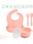 Jojobebekbebek Silikon Beslenme Seti / Pembe 1