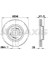 AE0554 AE0554 Ön Fren Diski Havalı Honda Accord 2.2dt I Dtec 08-15 296X5 45251TL1G01 1