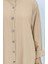 Bürümcük Kumaş Tunik Pantolon Ikili Takım 2093-01 Sütlü Kahve 4