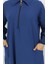 Double Kumaş Uzun Tunik Pantolon Ikili Takım 0034-07 Lacivert 4