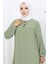 Robalı Elbise 4109-03 Çağla Yeşili 3