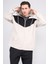 3645 Kapüşonlu 2 Iplik Sweatshirt Vizon 1