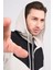3645 Kapüşonlu 2 Iplik Sweatshirt Vizon 3