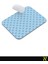 Mavi Renkli Kalpli Desenli Ergonomik Mouse Pad - 23 cm x 19 cm - Kaydırmaz Taban Ev ve Ofis Kullanımı Fare Altlığı Mousepad 5