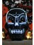 Halloween Aksesuar Maske Işıklı Siyah Iskelet 2