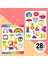 Gökkuşağı Sticker Seti, Rengarenk Sticker Seti, 28 Adet Gökkuşağı Etiket 1