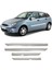 Ford Focus Mk1 Uyumlu 1998-2005 Krom Yan Kapı Çıtası 4 Parça Paslanmaz Çelik 1