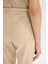 Flare Fit Cepli Yüksek Bel İspanyol Paça Fitilli Kadife Pantolon S0612AZ24WN 7