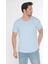 Erkek Geniş Yaka %100 Pamuk Salaş T-Shirt 1