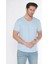 Erkek Geniş Yaka %100 Pamuk Salaş T-Shirt 2