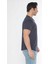 Erkek Geniş Yaka %100 Pamuk Salaş T-Shirt 3