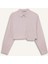 Oversize Geniş Kalıp Crop Poplin Uzun Kollu Gömlek C5026AX24SP 8