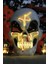 Halloween Aksesuar Maske Işıklı Iskelet 2