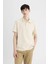 New Regular Fit Basic Düz Kısa Kollu Polo Tişört B4939AX24SP 6