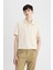 New Regular Fit Basic Düz Kısa Kollu Polo Tişört B4939AX24SP 7