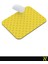 Sarı Renkli Kalpli Desenli Ergonomik Mouse Pad - 23 cm x 19 cm - Kaydırmaz Taban Ev ve Ofis Kullanımı Fare Altlığı Mousepad 5