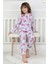 Cute Flamingo Desenli Kız Çocuk Pijama Takımı 2