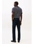 Erkek Regular Fit Düz Kesim Chino Pantolon - Lacivert 3