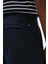Erkek Regular Fit Düz Kesim Chino Pantolon - Lacivert 4