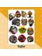 Kurukafa Sticker Seti, Aksiyon Temalı Sticker, Karavan ve Kamp Temalı Sticker, 25 Adet Kurukafa Etiket 2