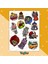 Kurukafa Sticker Seti, Aksiyon Temalı Sticker, Karavan ve Kamp Temalı Sticker, 25 Adet Kurukafa Etiket 3