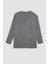 Regular Fit Bisiklet Yaka Yırtmaçlı Basic Düz Triko Kazak Tunik C5165AX24AU 9