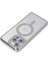 iPhone 15 Pro Kılıf Joke Simli Magneticsafe Kılıf - Gümüş - CPT102086-6775 2