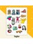 Karışık Figürler Sticker Seti, Karma Sticker Seti, 50 Adet Figür Etiket 3