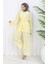 Kimono Pantolon Ikili Takım 11322-02 Sarı 2