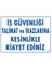 Iş Güvenliği Talimat Uyarı Levhası 25X35 KOD:427 1