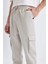 Regular Fit Jogger Eşofman Altı Kargo Cepli Basic Düz Beli Bağcıklı Lastikli Paça Y5533AZ24AU 7