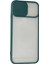 iPhone 6 Plus Kılıf Palm Buzlu Kamera Sürgülü Silikon - Yeşil - CPT107564-4028 3