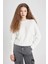 Coool Regular Fit Bisiklet Yaka Basic Düz Triko Kazak L2567AZ24WN 7