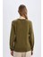 Regular Fit Yumuşak Dokulu Bisiklet Yaka Basic Düz Triko Kazak I6913AZ24WN 7