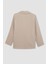 Oversize Geniş Kalıp Ceket Yaka Keten Karışımlı Blazer Ceket C6243AX24SM 9