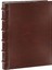 Photo Albums Fotoğraf Albümü, Deri Elyaf Kumaş, Kitap Ciltleme, 10 x 15 Cm, Kahverengi 1
