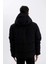 Slim Fit Şişme Mont Dar Kesim Kapüşonlu Cepli Fermuarlı C7437AX24WN 9