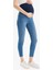 Skinny Fit Yırtık Detaylı Yüksek Bel Düz Paça Uzun Hamile Pantolon X2068AZ24SP 6