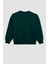 Kız Çocuk Oversize Geniş Kalıp Bisiklet Yaka Baskılı Okul Sweatshirt C7778A824AU 9