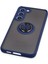 Samsung Galaxy S23 Plus Kılıf Montreal Yüzüklü Silikon Kapak - Lacivert - CPT101274-3854 5