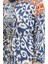 Amelya Farbalı Kuşaklı Viskon Elbise S-M-L-Xl Beden 4588AB-03 Indigo 4