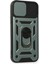 iPhone 12 Pro Kılıf Pars Lens Yüzüklü Silikon - Yeşil - CPT106107-3343 2