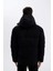 Slim Fit Dar Kesim Şişme Mont Kapüşonlu Fermuarlı Çift Cepli A3489AX24WN 8