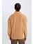 Comfort Regular Fit Rahat Kalıp Dik Yaka Baskılı Polar Sweatshirt C7793AX24AU 6