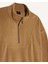 Comfort Regular Fit Rahat Kalıp Dik Yaka Baskılı Polar Sweatshirt C7793AX24AU 8